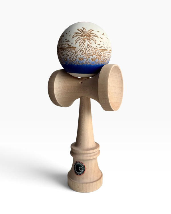 ALOHA Mod - BLUE fade - Revo GO - Full crafted Maple