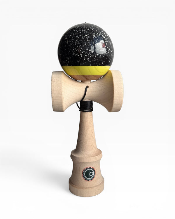 SPLATTER - REVO GLAZE - Maple x Ash - Black/Yellow