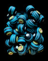 Revo GO - Black Teal Swirl - Maple TAMA only
