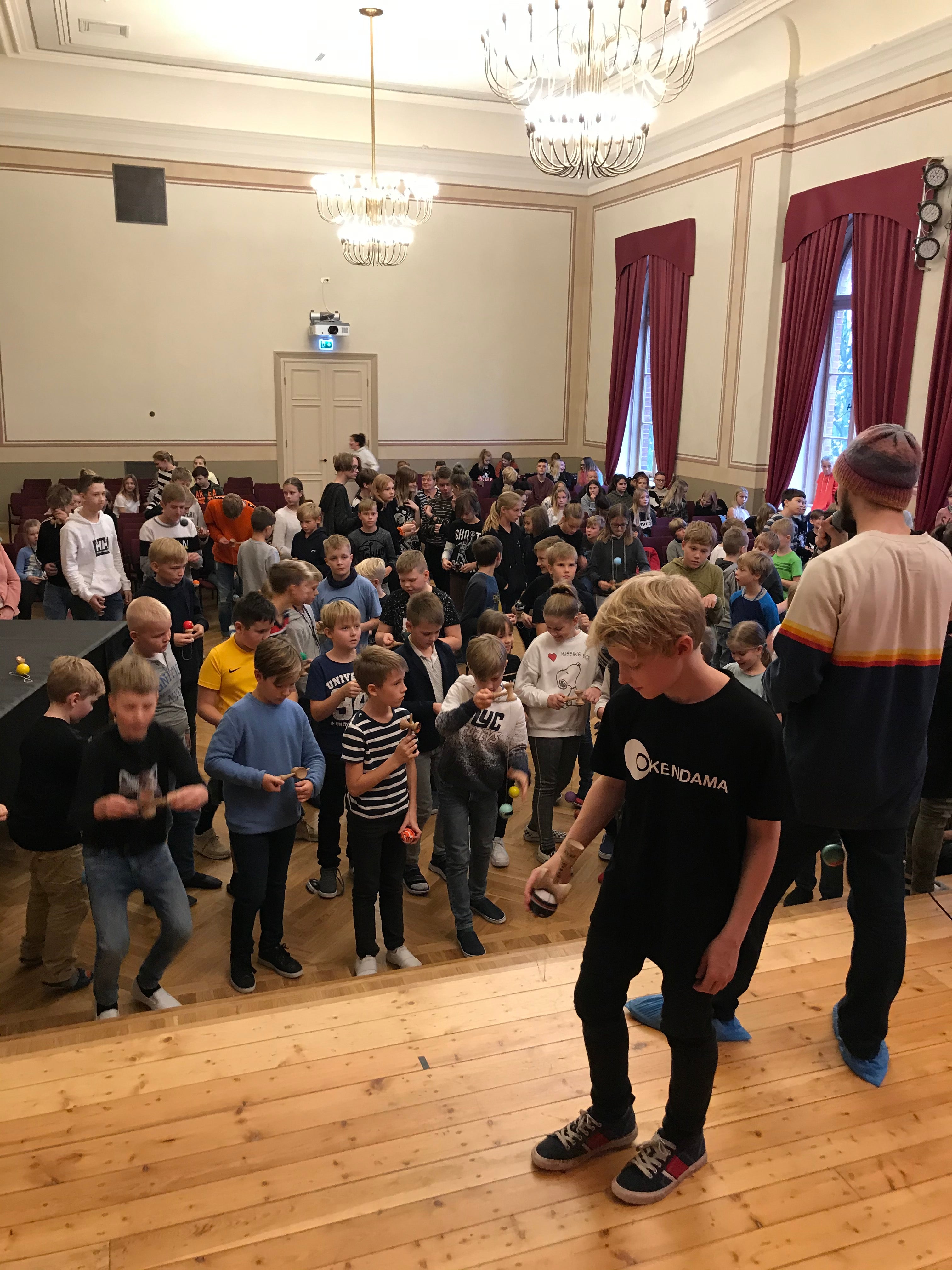 Kendama event in Pärnu with Okendama team