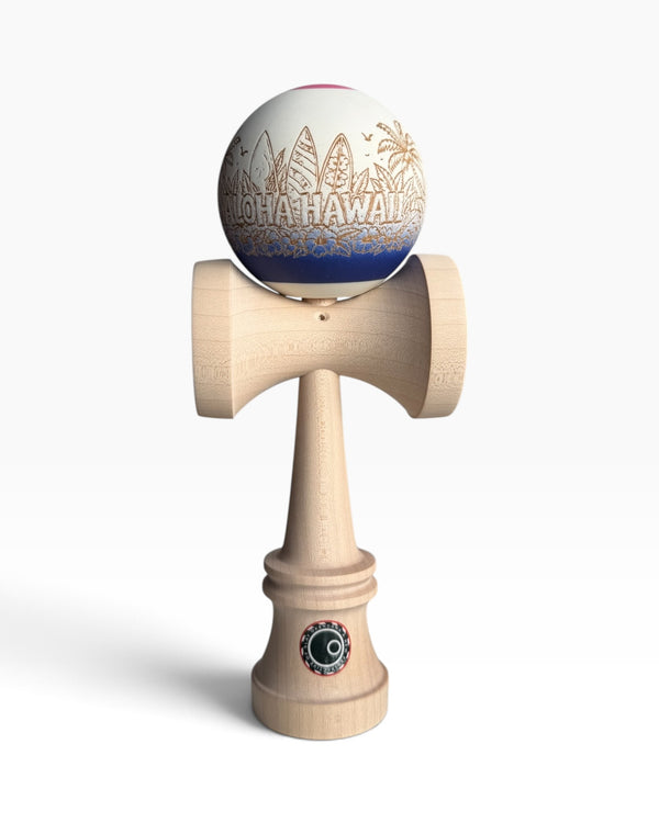 ALOHA Mod - BLUE fade - Revo GO - Full crafted Maple