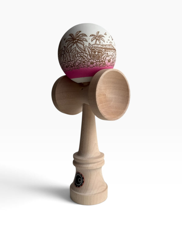 ALOHA Mod - PINK fade - Revo GO - Full crafted Maple