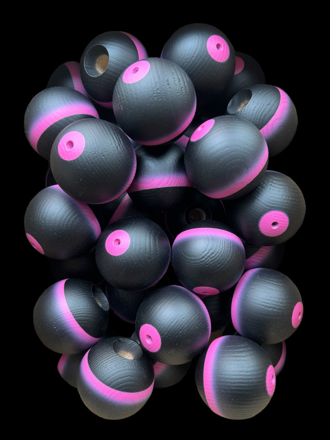 RETRO series - NEO ash tama only - BLACK / PINK | okendama