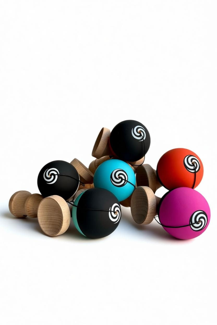 OKendama New Candy7 - Black/Silver - AntiSkid | okendama OKendama New Candy7 - Black/Silver - AntiSkid | okendama