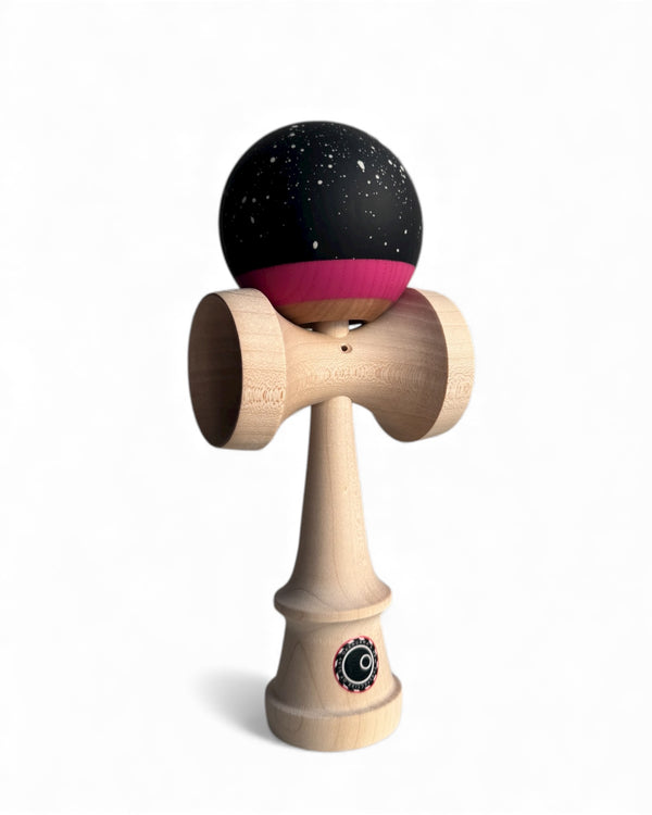 O!Captain ZERO2Up Maple x REVO ash Splatter Black-Pink