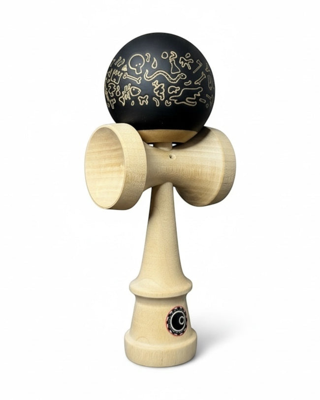 Upside Down v3 - REVO - Maple - BLACK | okendama